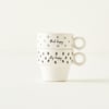Simple Ceramic Espresso Cup (Set of 2)