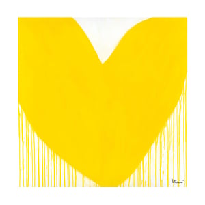 Mad Love Drippy Heart Art Print