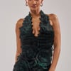 AKIRA Dreamers Halter Blouse | Size 1X