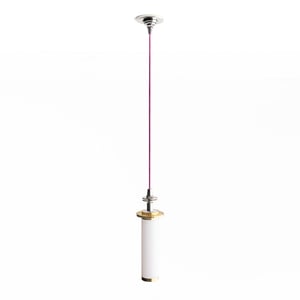 Mini elbow rechargeable pendant kit in antique silver