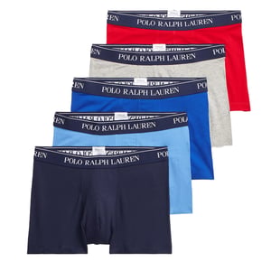 Polo Ralph Lauren Classic Trunk 5-Pack Red/Grey/Royal/Blue/Navy