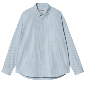 Carhartt WIP L/S Notus Shirt Bova Stripe / Bluebird