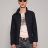 Cotton Workshirt in Navy Blue