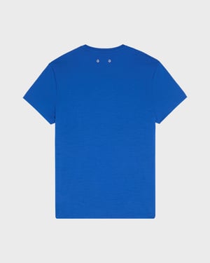 Vilebrequin - Men Wool T-shirt Solid - Tee Shirt - Thom - Blue - Size XXXL