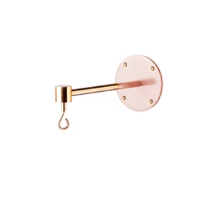 Lantern hook for Stefan lantern in Blush by the Novogratz