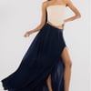 Goddiva Side Split Soft Touch Maxi Skirt