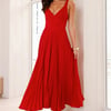 Dazzling Opulence Maxi Dress Red