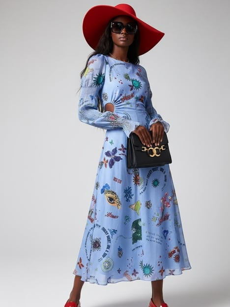 Cosmic Sky Maxi • WEST VILLAGE New Collection BYMANYC ® New York