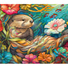Otter Oasis - Free Form Puzzle Cut