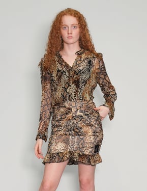 Snakeskin Dress