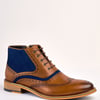 Antonio Boot Tan/Blue