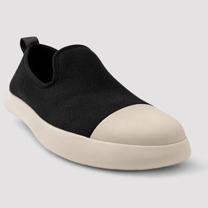 Women's AlpaKnit Slip-On Black & Off White - 7