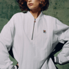 Cima Crinkled Half Zip Jacket - S