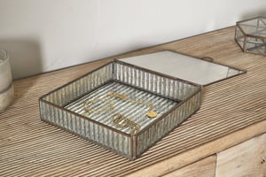 nkuku Malita Jewellery Box | Gifting | One Size | Antique Brass