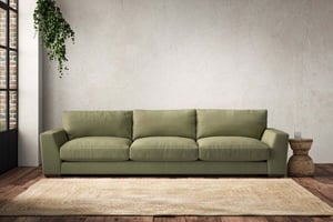 nkuku Guddu Sofa | Make To Order | Super Grand | Brera Linen Sage