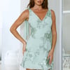 Tempt Me Mini Dress Sage