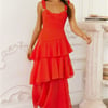 Trailblazing Maxi Dress Red