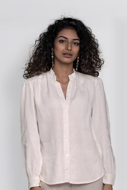 The Wild River Shirt in Off-white - Shell Off-White / M