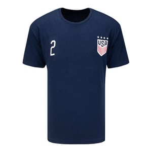 Unisex USWNT Trinity Rodman Name & Number T-Shirt / 2X