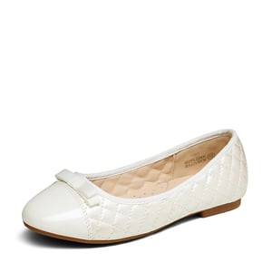 DREAM PAIRS Girls Bow Slip Resistant Ballerina Flats
