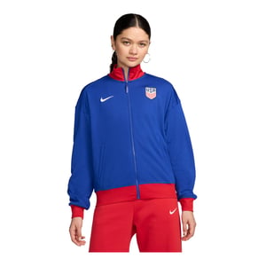 Women's Nike USMNT Academy Pro Anthem Royal Full-Zip Jacket / 2X