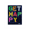 Get Happy Mini Art Print