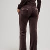 JAVA CLASSIC VELOUR DEL RAY POCKETED BOTTOMS - M / Brown