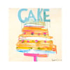 Short Cake Art Print