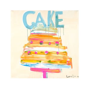 Short Cake Art Print