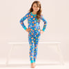 Girls Breakfast Bamboo Pajama Set