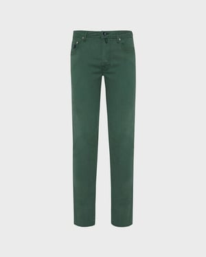 Vilebrequin - Men 5-pockets Tencel Gabardine Pants - Jeans - Gbetta18 - Green - Size 40
