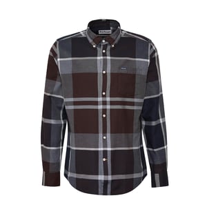 Barbour Dunoon Tailored L/S Shirt Midnight Oak Tartan
