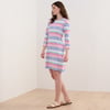 Lily Flare Dress - Peach Echo Stripes