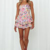 Fake Smile Romper Purple