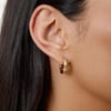 About Business Earrings Gold