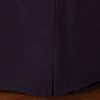 QE Home Cotton Blend Bedskirt in Plum, Purple, Double