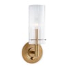 Dixie Natural Brass Sconce