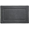 Bamboo Border Graphite Bathmat - 60x100cm