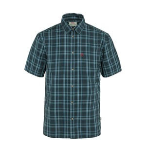 Fjallraven Ovik Lite Shirt SS Dark Navy / Dawn Blue