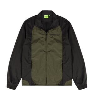 Postal Headline Track Top Black