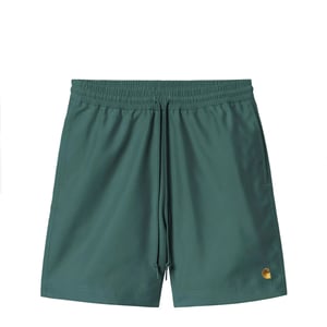 Carhartt WIP Chase Swim Trunks Rainforest / Gold