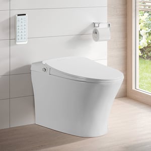 Nexin C1 Tankless Smart Set of 2  Floor Mounted Automatic Toilet Self Clean Smart Toilet