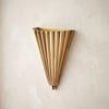 Larger Sensu wall light in brass