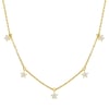 Bloom Charm Necklace Sterling Silver