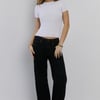 Rewrite The Rules Knit T-Shirt White