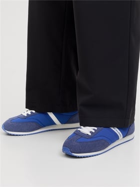 Jack & Jones Mens Burton Runner International Trainers - Bijou Blue - 46