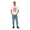 Unisex USWNT Striped Crest White Tee / 2X