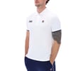 Pablo Three Button Tipped Rib Basic Polo - 3XL