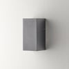 Mullian ip65 downwards wall light in black