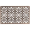Rubber Scraper Cast Iron Effect Doormat - 45x75cm